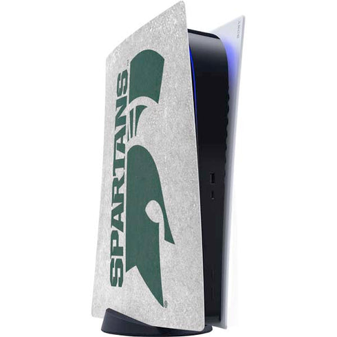 Michigan State University Spartans Half Logo PlayStation PS5 Skins